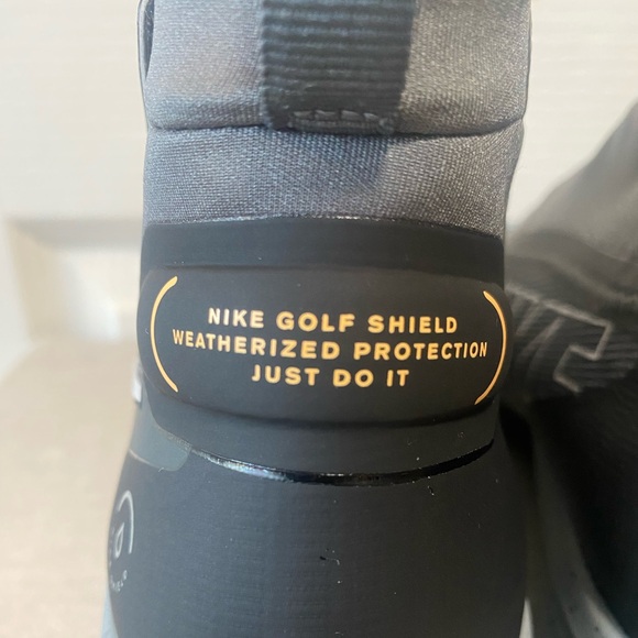 Nike Air Zoom Infinity Tour NEXT% Shield Waterproof Golf Shoes  NEW Men’s 8 Gray - Picture 4 of 9